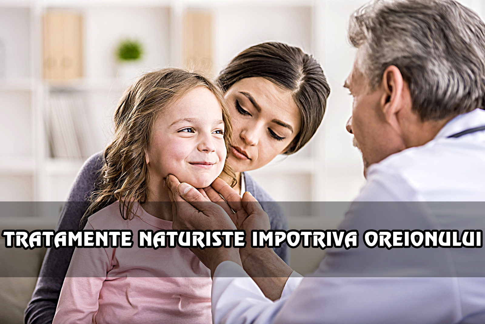 Tratament natural împotriva oreionului.