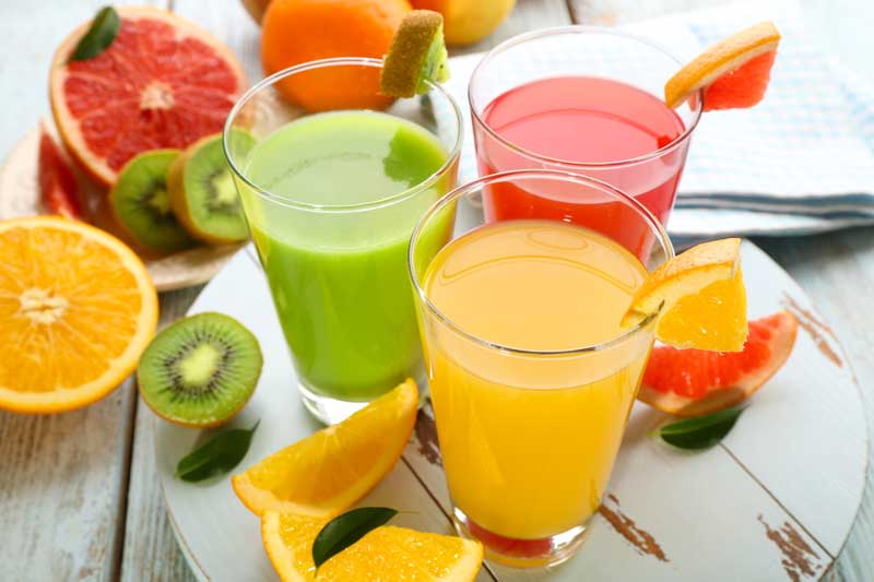 Sucul de fructe la copii