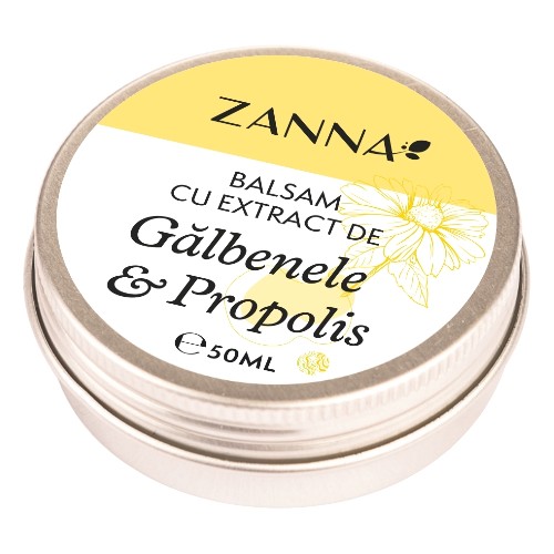 Balsam cu extract de Galbenele si Propolis, 50ml, Zanna vitamix.ro Creme cosmetice