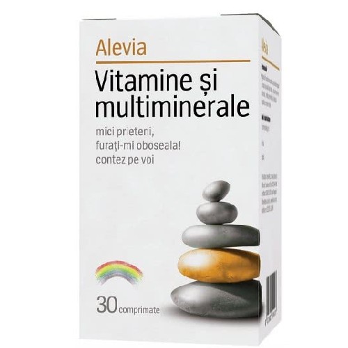 vitamine si multiminerale 30cpr alevia