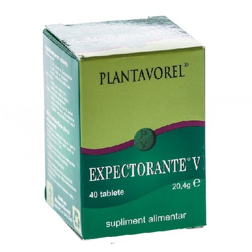 Expectorante V 40tablete Plantavorel