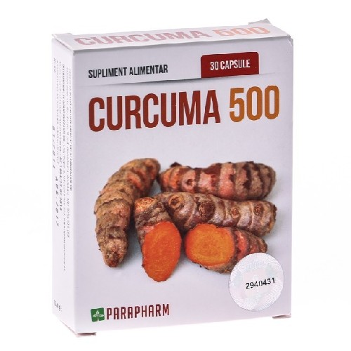 Curcuma 500 30cps Parapharm vitamix.ro Relaxare