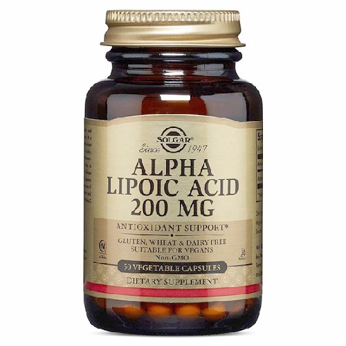 Alpha Lipoic Acid 200mg 50caps Solgar vitamix.ro Antioxidanti