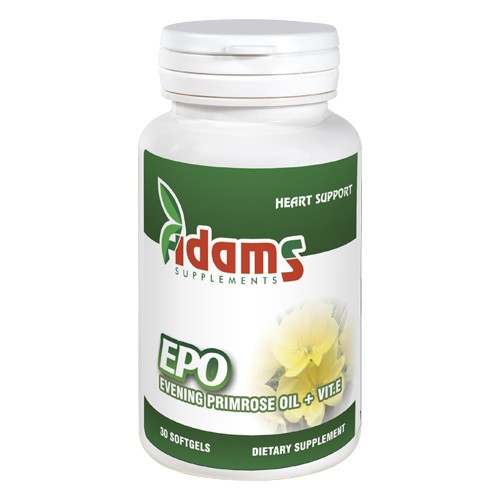 EPO (Evening primrose) 1000mg 30 cps. Adams Supplements