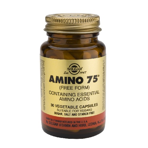 amino 75 30caps solgar
