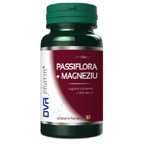 DVR Passiflora+Magneziu 60cps vitamix.ro Somn usor