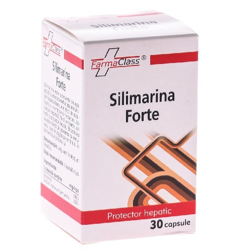 Silimarina Forte 30cps Farma Class vitamix.ro Hepato-biliare