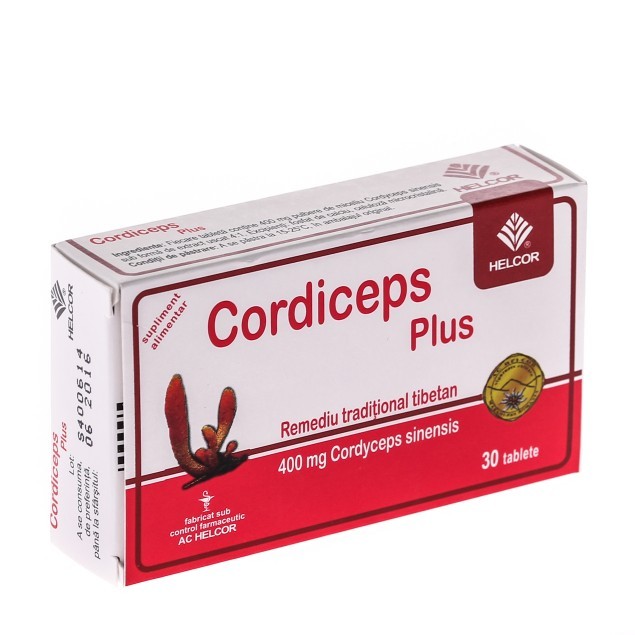 Cordiceps Plus 30cpr Helcor