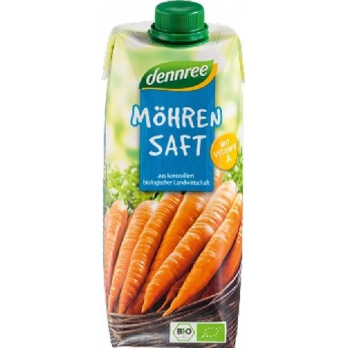 Suc de morcovi Vegan, 500ml, Dennree vitamix.ro Sucuri
