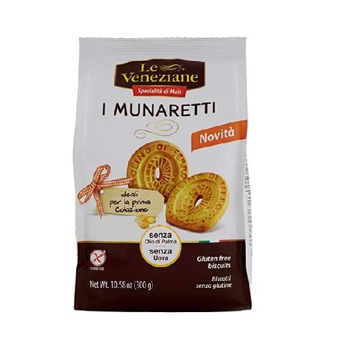Biscuiti Munaretti, 300g, LeVeneziane vitamix.ro Dulciuri, patiserii fara gluten