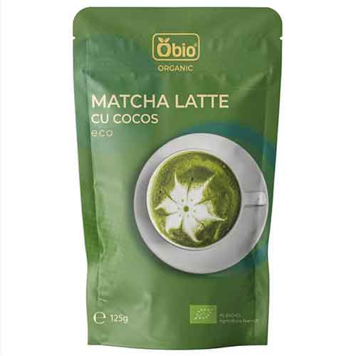 Matcha Latte Cocos Eco 125g, Bio Holistic