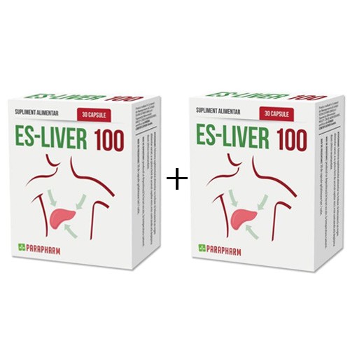 Pachet Es-Liver 100 1+1 Parapharm vitamix.ro Hepato-biliare