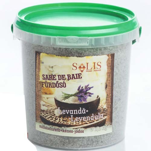 Sare de Baie Lavanda 1.5kg Salislag vitamix.ro Sare de baie