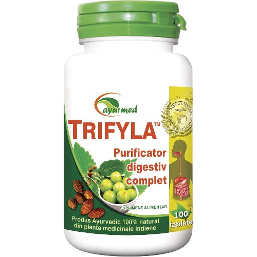 Trifyla 100tablete Ayurmed vitamix.ro Digestie