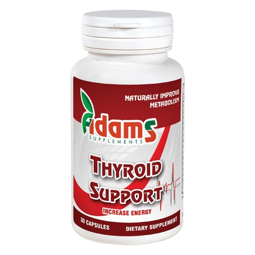 Thyroid Support (contine 75 mcg Iod / cps) 30 capsule vitamix.ro Glanda tiroida