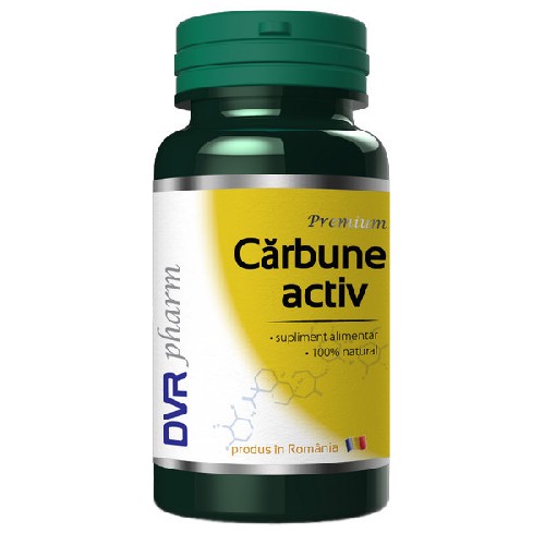 Carbune Activ 60cps DVR Pharm vitamix.ro Digestie