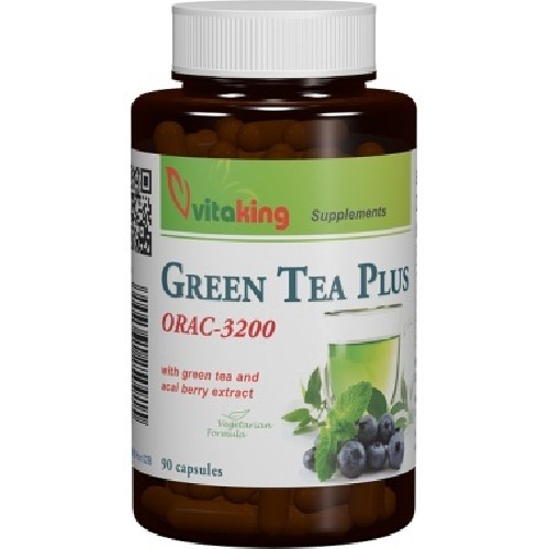 antioxidant complex cu ceai verde 90cps vitaking