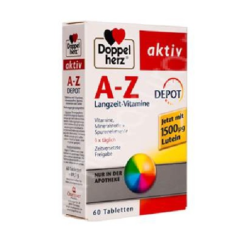 A-Z Depot cu Luteina, 60tab, Doppel Herz vitamix.ro Sanatatea ochilor