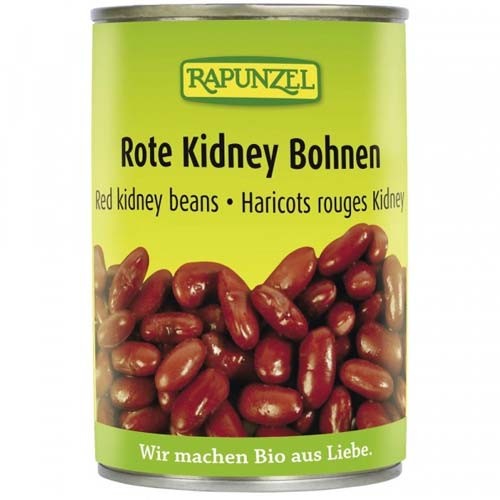 Fasole Rosie Kidney La Doza, 400gr, Rapunzel vitamix.ro Leguminoase