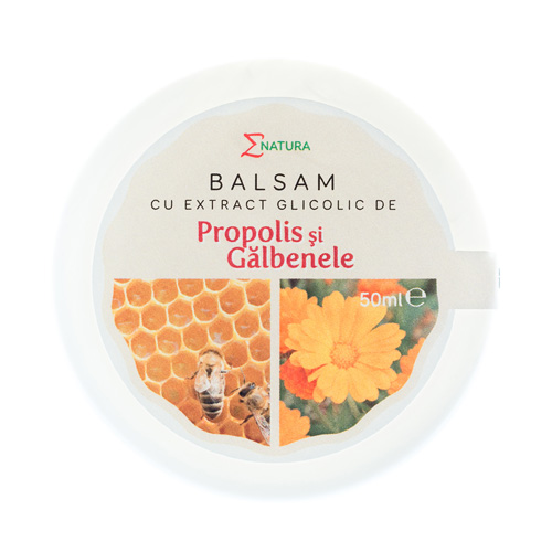 Balsam Cu Propolis si Galbenele, 50ml, Enatura