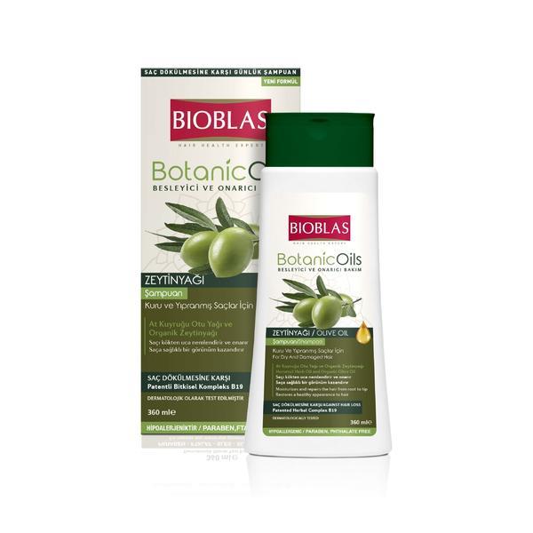 Sampon Botanics Oils Olive Par Uscat 360ml Bioblas