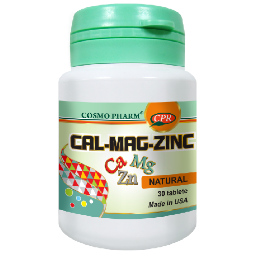 Cal+Mag+Zinc 30cps CosmoPharm vitamix.ro Memorie