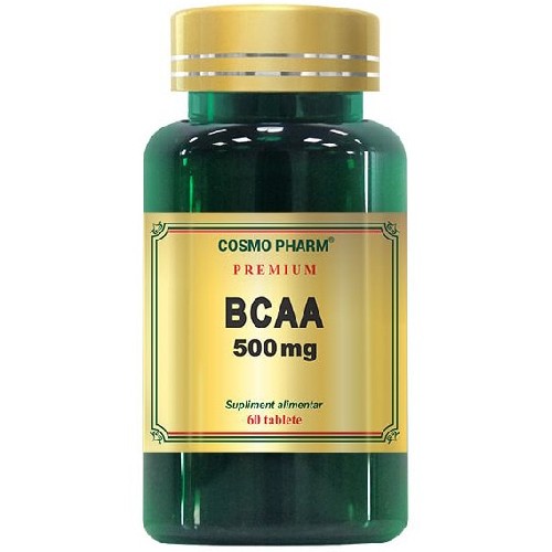BCAA 500mg 60cpr Cosmopharm vitamix.ro Suplimente fitness