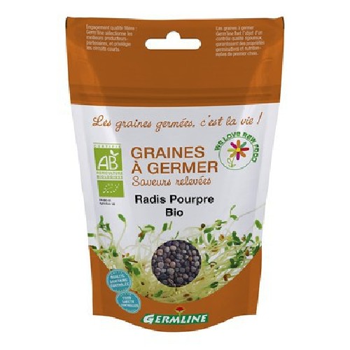 Ridiche Purpurie pentru Germinat Bio 100gr Germline vitamix.ro Seminte pentru germinat