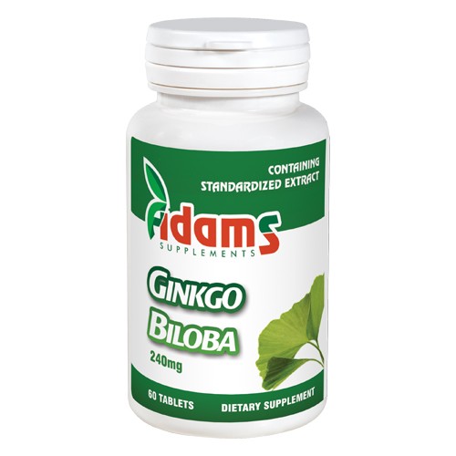Ginkgo Biloba 60tab Adams Supplements vitamix.ro Memorie