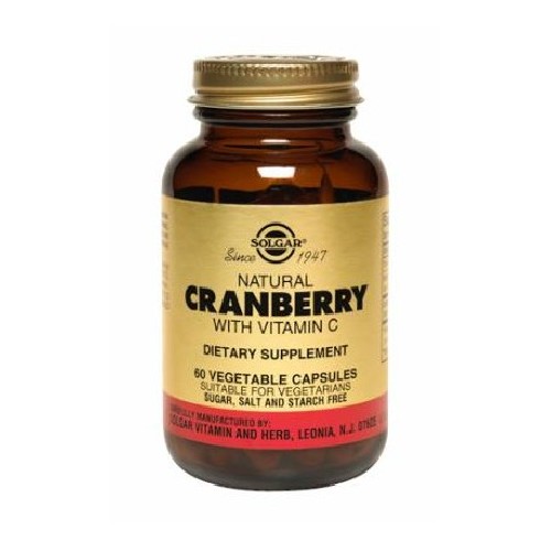 cranberry extract cu vitamina c 60cps solgar