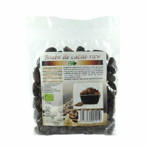 Boabe de Cacao Eco 200gr Deco Italia vitamix.ro Antioxidanti
