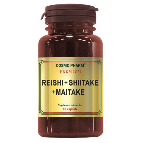 Reishi Shitake Maitake 60cps Cosmopharm