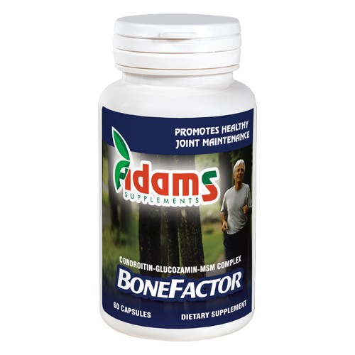 BoneFactor GS / Condroitin / MSM 60cps Adams Supplements vitamix.ro Articulatii sanatoase