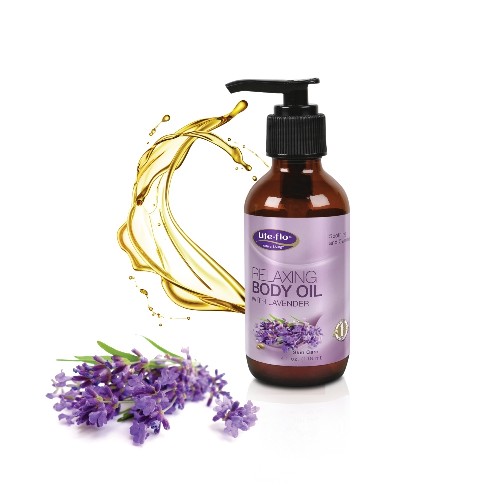 relaxing body oil with lavander 118ml secom