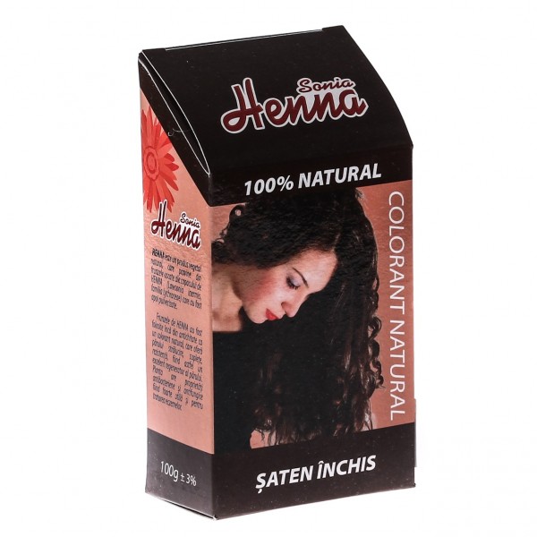 Henna Saten Inchis 100g Kian Cosmetics
