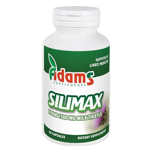 Silimax 1500mg 90cps. Adams Supplements vitamix.ro Hepato-biliare