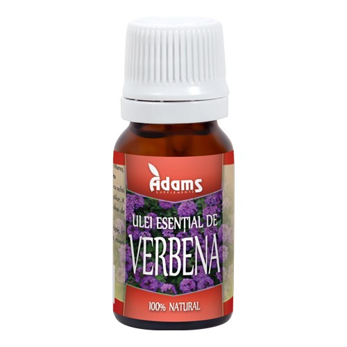Ulei Esential de Verbena, 10ml, Adams Supplements vitamix.ro Produse pentru Ea