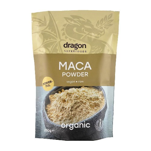 Maca Pulbere Raw Bio, 200gr, Dragon Superfoods vitamix.ro Potenta barbati