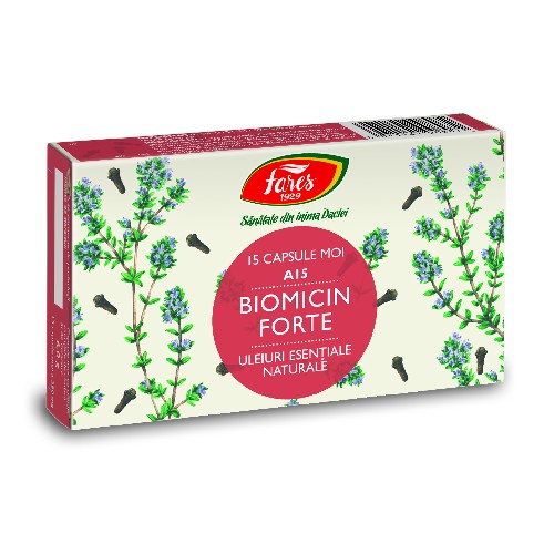 Biomicin Forte (A15), Fares, 15cps