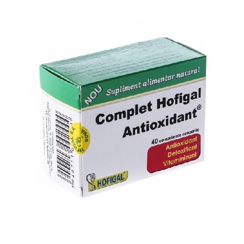 Complet Antioxidant 40cpr Hofigal vitamix.ro Antioxidanti