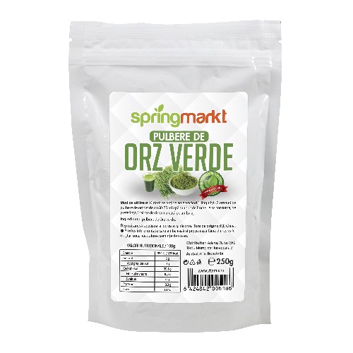 Orz verde Pulbere, 250gr, springmarkt vitamix.ro Superalimente