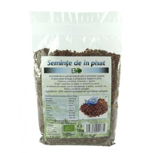 Seminte In Pisat Bio, 150gr, Deco Italia vitamix.ro Seminte, nuci