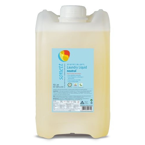 detergent ecologic pentru rufe albe si colorate -neutru 10l sone
