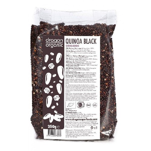Quinoa Neagra Bio 250gr Dragon Superfoods vitamix.ro Cereale