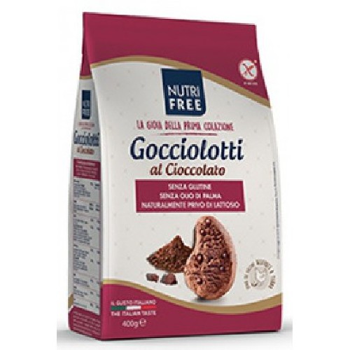 Biscuiti cu Ciocolata Goccialotti 400gr Nutrefree vitamix.ro Dulciuri, patiserii fara gluten