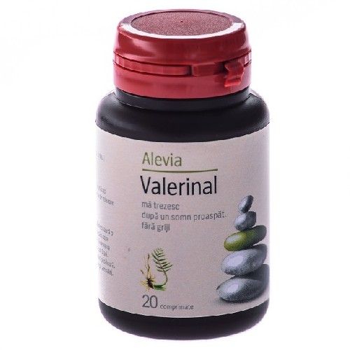 Valerinal 20cpr Alevia vitamix.ro Somn usor