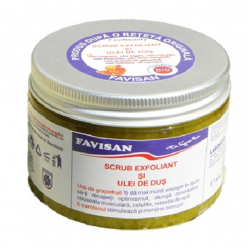 Scrub Exfoliant 150ml Favisan vitamix.ro Creme cosmetice