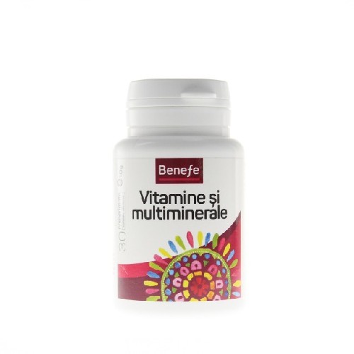 vitamine si multiminerale 30cpr benefe