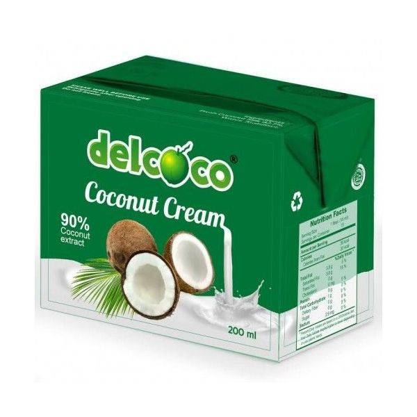 Crema de Cocos, 200ml, Delcoco