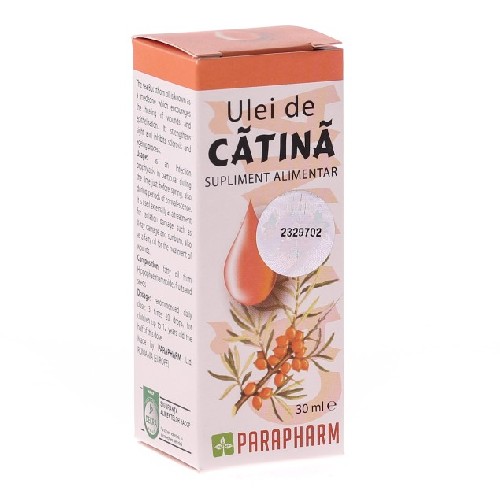 Ulei de Catina 30ml Parapharm vitamix.ro Uleiuri alimentare